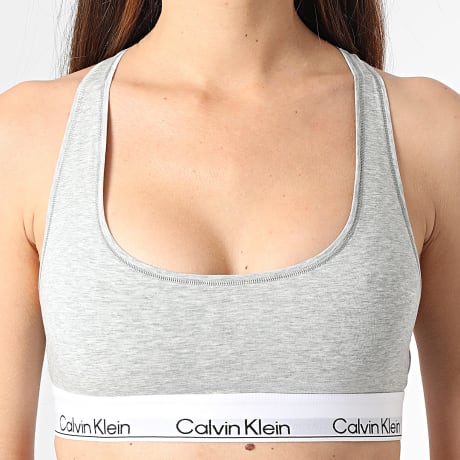 Calvin Klein - Woman Bra QF8493 Heather Grey