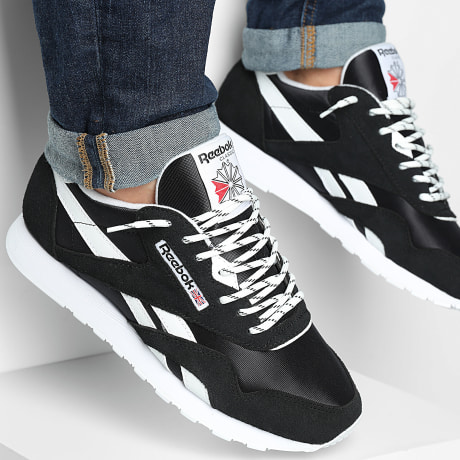 Reebok - Sneakers Classic Nylon GY7231 Core Black Footwear White x SUPERLACED