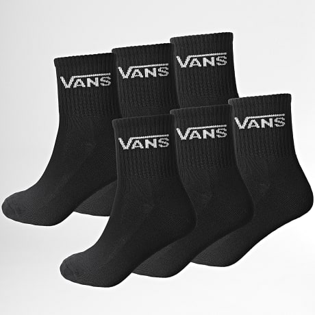 Vans - Lot De 6 Paires De Chaussettes 00QCC Noir