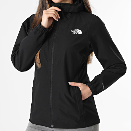 The North Face - Chaqueta Capucha con Cremallera Mujer Quest Mono A8G12 Negro