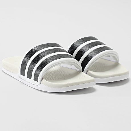 Adidas Sportkleding - Adilette Comfort 2.0 HQ2466 Cloud White Core Black Crystal White Slippers