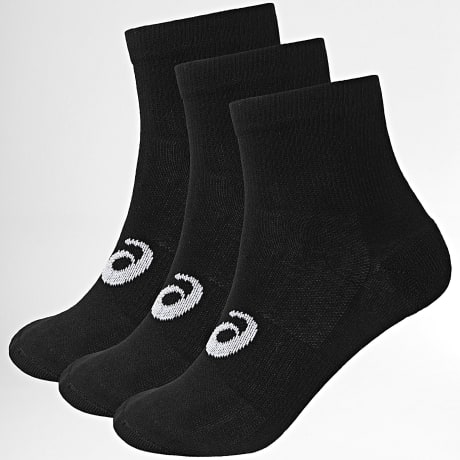 Asics - Pack de 3 pares de calcetines 3033C299 Negro
