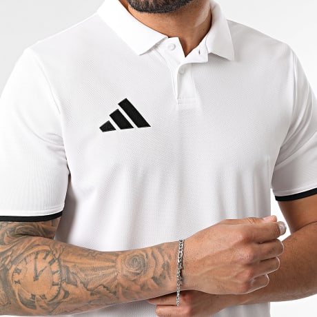 Adidas Performance - Polo Manga Corta Regular Fit Ent26 JZ6661 Blanco