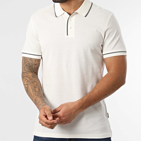Blend - Polo Manches Courtes Elwood 20720423 Beige Clair