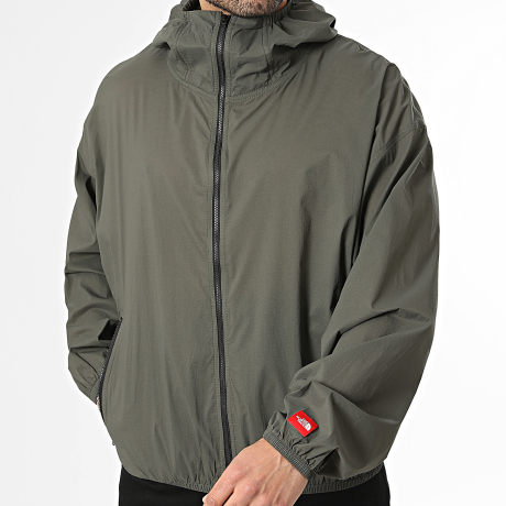 The North Face - Cortavientos Capucha Wind A8EFW Verde Kaki