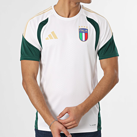 Adidas Performance - Camiseta de Fútbol Italia JZ9375 Blanco