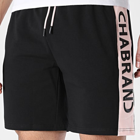 Chabrand - Casual Short Jogging A Bandes 63204 Zwart Roze