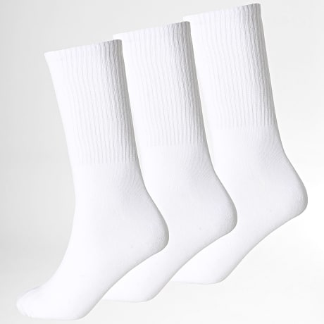 Jack And Jones - Pack de 3 pares de calcetines Charles blanco
