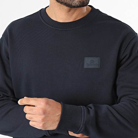 Timberland - Sudadera Crewneck Silicon Badge A6KPB Azul Marino