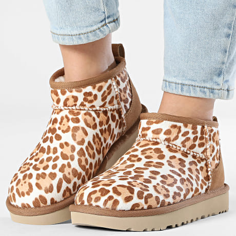 UGG - Boots Femme Classic Ultra Mini 1178110 Felicity Leopard Jasmine