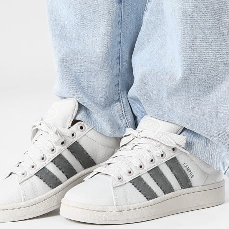 Adidas Originals - Baskets Femme Campus 00s J JQ2015 Iron Metallic Chalk Pearl