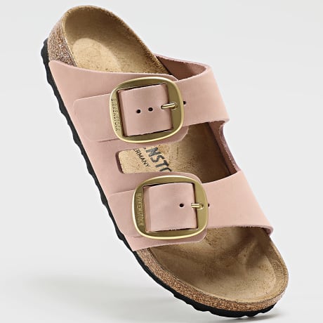 BIRKENSTOCK - Sandalen Frau Arizona Big Buckle Soft Pink