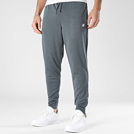 New Balance - Pantalon Jogging Slim MP51905 Gris Anthracite Chiné