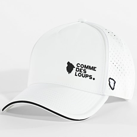 Comme Des Loups - Casquette Trucker Evan Blanc Noir