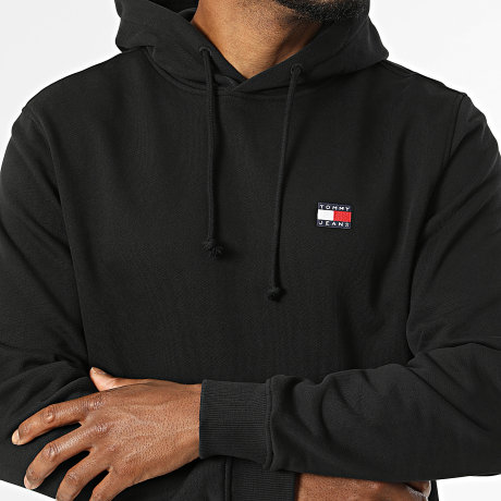 Tommy Jeans - Sweat Capuche Badge 1922 Noir