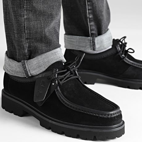 Clarks - Shoes Cleyhill Seam Black Suede