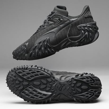 Puma - Zapatillas Mostro X 405615 Puma Negro Sombra Gris