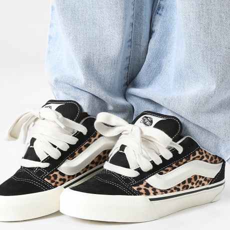 Vans - Baskets Femme Knu Skool 00E9X Black Leopard