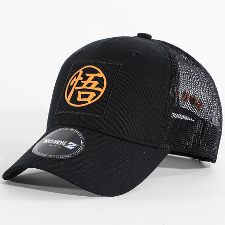 Dragon Ball Z - Casquette Trucker Goku Noir Orange