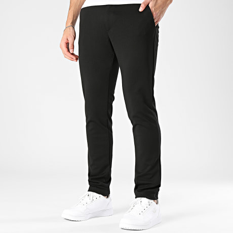 JJ Rebel - Pantalón de Vestir Slim Michael Negro