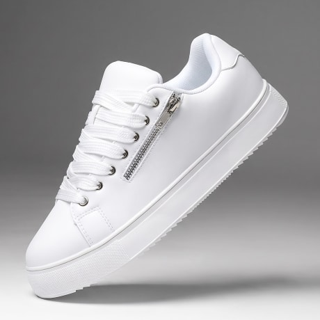 LBO - Baskets A Zip 0023 Blanc