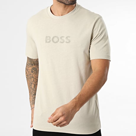 BOSS - Camiseta Terrace Logo 50559361 Beige