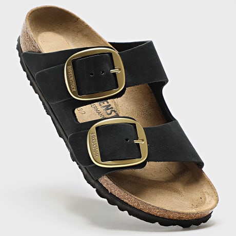 BIRKENSTOCK - Sandalen Frau Arizona Big Buckle Schwarz