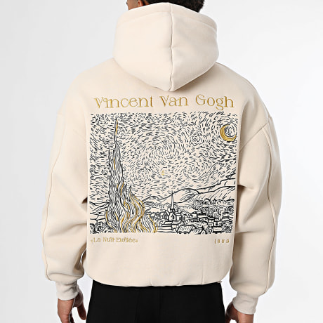 Sixth June - Sudadera con Capucha M13003PSW Beige
