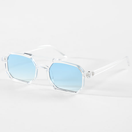 LBO - Occhiali da Sole 0002 Trasparente Blu