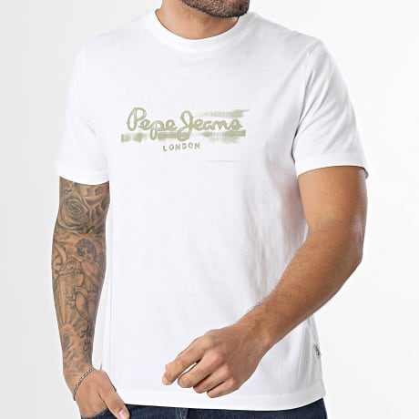 Pepe Jeans - Tee Shirt Seasonal Logo Fantasy PM5010292 Beige Clair