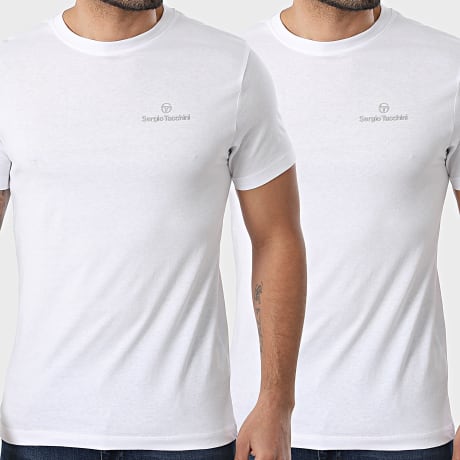 Sergio Tacchini - Set di 2 T-Shirt 39492936 Bianca