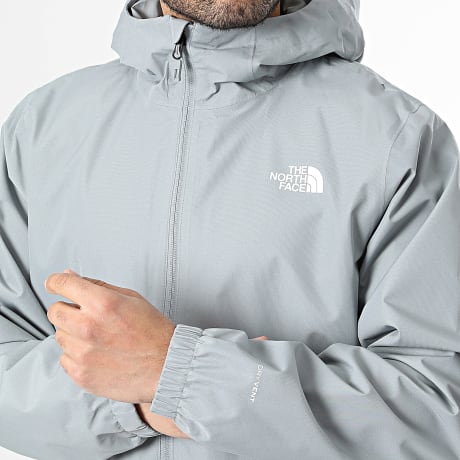 The North Face - Chaqueta con capucha y cremallera Quest Mono A8G0R Gris