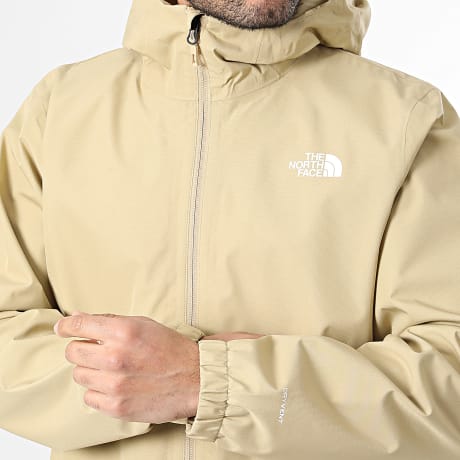 The North Face - Chaqueta con capucha y cremallera Quest Mono A8G0R Beige