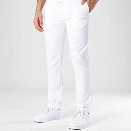 Tommy Hilfiger - Pantalón Chino Slim Bleecker 1985 6619 Blanco