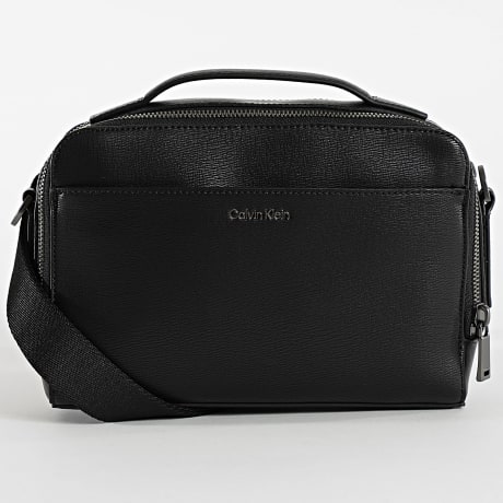 Calvin Klein - Tracolla Emblem Hw Camera Bag D3291G Nero