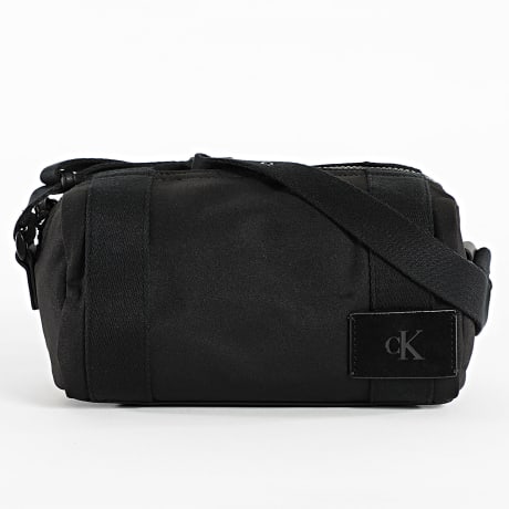 Calvin Klein - Bolsa Bandolera Canvas Mix Camera Bag D3365G Negro