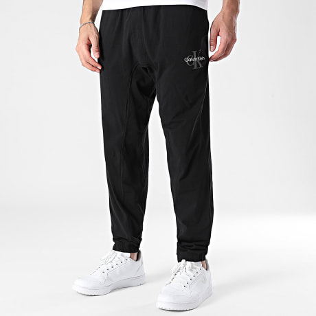Calvin Klein - Pantalón Pantalón chándal Monograma NM2974 Negro