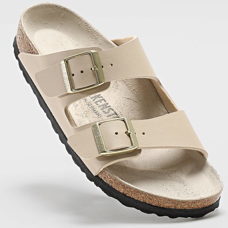 BIRKENSTOCK - Damensandalen Arizona BS Triples Sandcastle Oyster