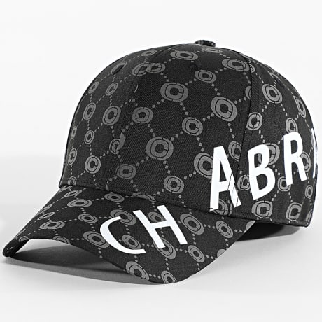 Chabrand - Casquette 10053 Noir Gris Anthracite Blanc