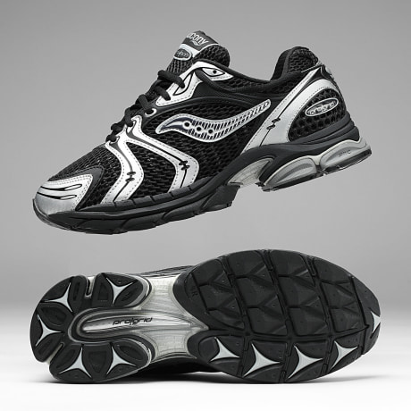 Saucony - Progrid Triumph 4 Sneakers Black Silver