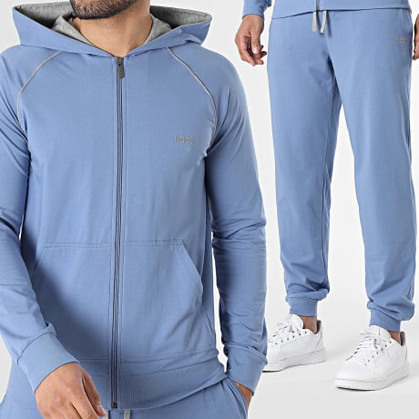 BOSS - Ensemble De Survetement Mix And Match 50515313 50515305 Bleu Clair