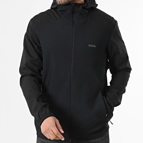 BOSS - Jass Hoodie Zippend Cruiselite 50551077 Zwart