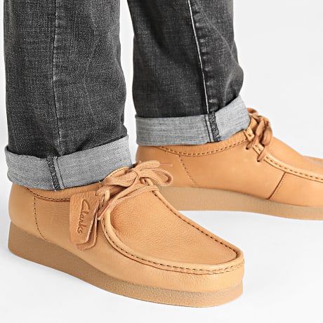 Clarks - Wallabee Evo Shoes Tan Leather