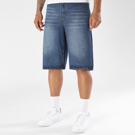 LBO - Pantalón Corto Vaquero Baggy Fit 0044 Azul Denim