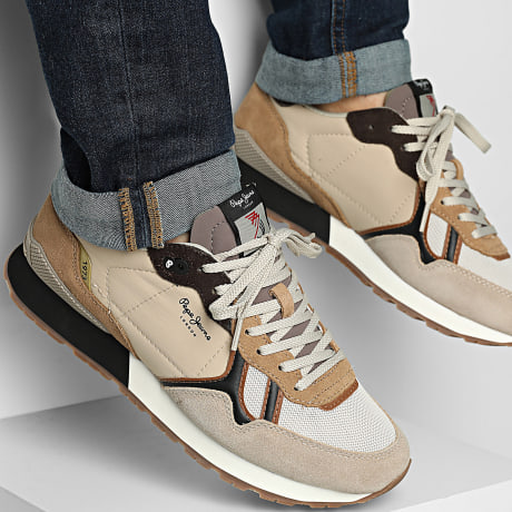 Pepe Jeans - Baskets Brit Back PMS400029 Sand Beige