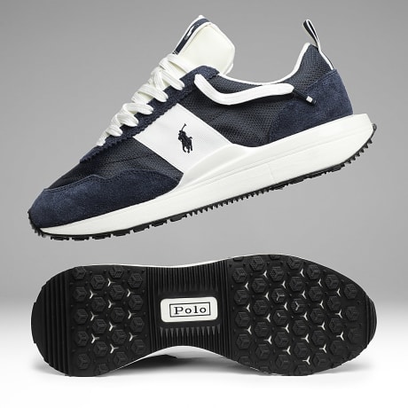 Polo Ralph Lauren - Sneakers Train 89 Navy White