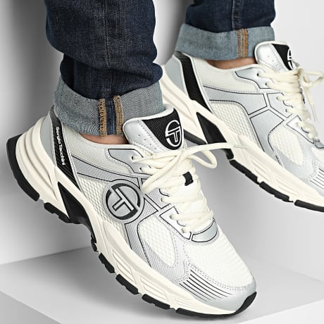 Sergio Tacchini - Baskets Imperia STM615030 Gardenia Silver Black