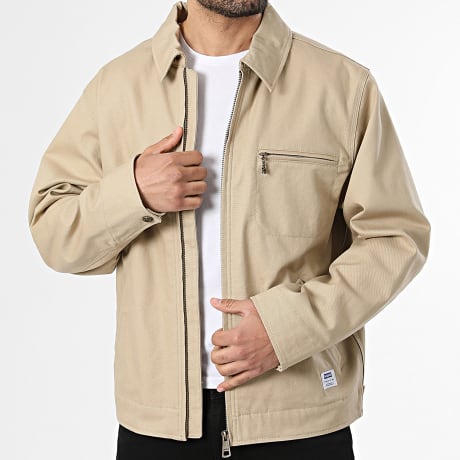 Hugo Azul - Chaqueta con cremallera Blake 2621 50566076 Beige