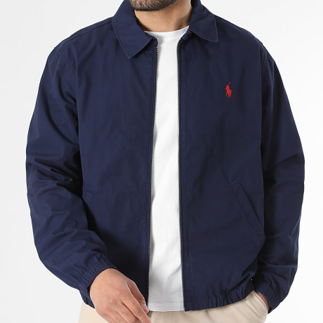Polo Ralph Lauren - Veste Zippée Original Player Bleu Marine