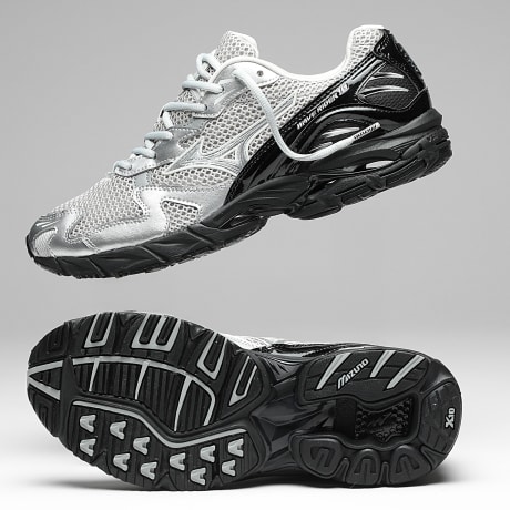 Mizuno - Baskets Wave Rider 10 D1GA2616 Harbor Mist Silver Black